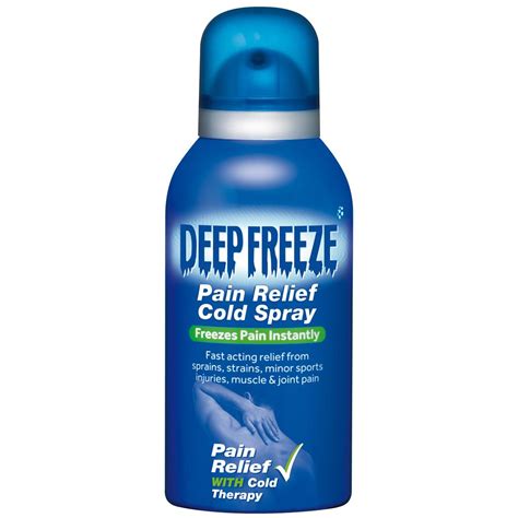 How magic freeze spray can help with joint and back pain